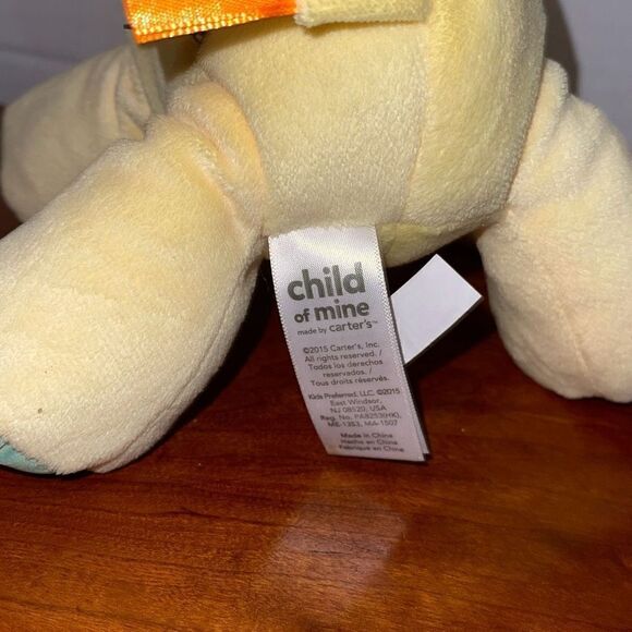 Carters Plush Musical Animated GIRAFFE Yellow wind up Baby Child of Mine - Picture 5 of 8